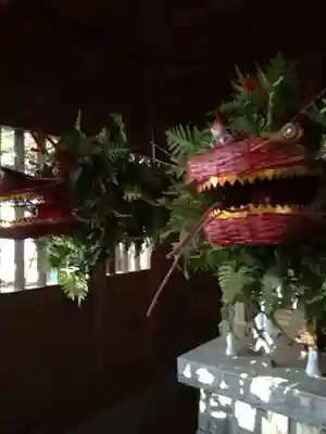 間々田八幡宮の狛犬