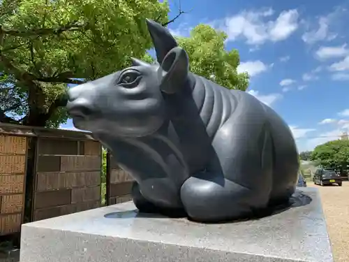 岡崎天満宮の狛犬