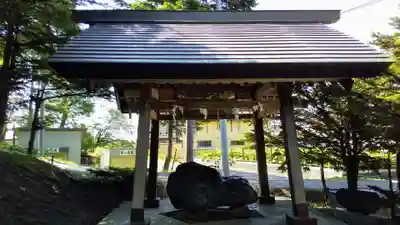 東神楽神社の手水舎