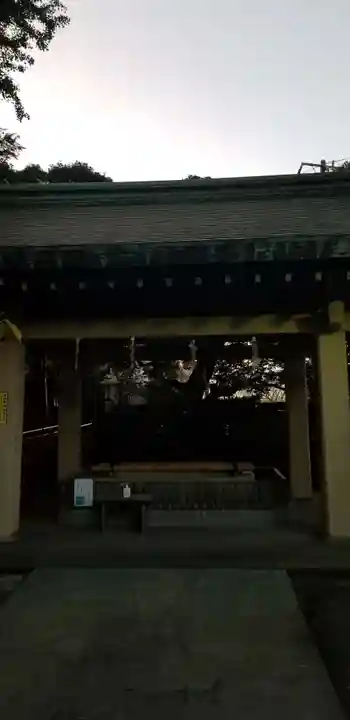 葛西神社の手水舎