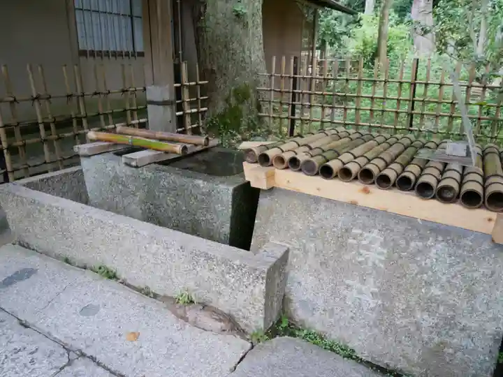 梨木神社の手水舎