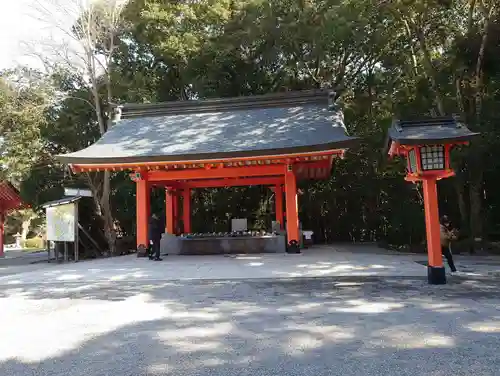 宇佐神宮の手水舎