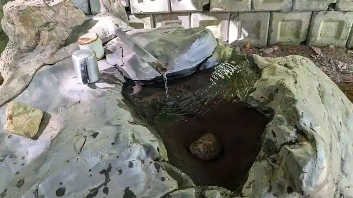 神居神社の手水舎