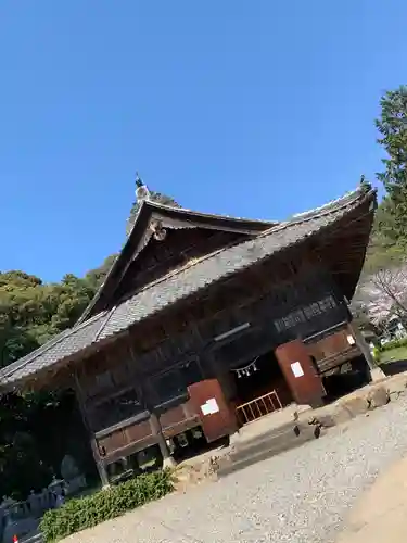 染羽天石勝神社の本殿