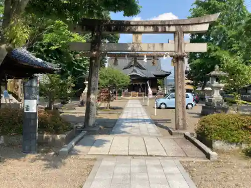 神明神社の鳥居