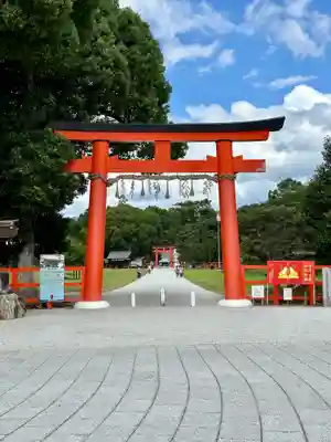賀茂別雷神社(上賀茂神社)の鳥居