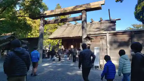 伊勢神宮外宮（豊受大神宮）の鳥居