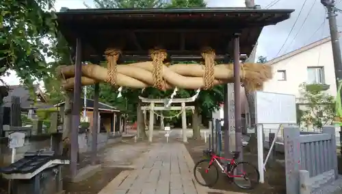 赤城神社の鳥居