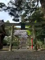 百々神社の鳥居
