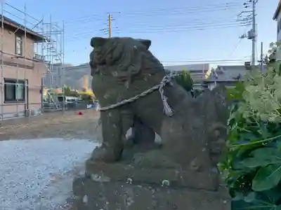 八幡神社の狛犬