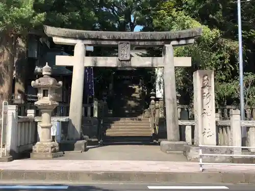 五所神社の鳥居