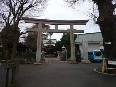 勝利八幡神社の鳥居