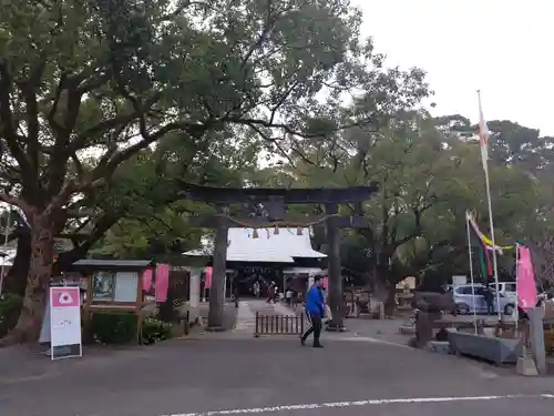 諫早神社（九州総守護  四面宮）の鳥居