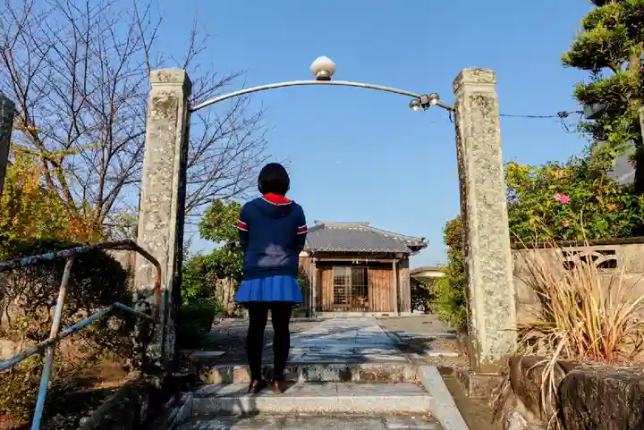 地福寺の山門・神門