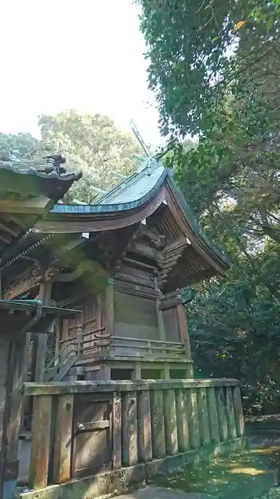 戸馳神社の本殿