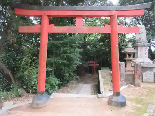 大龍寺の鳥居