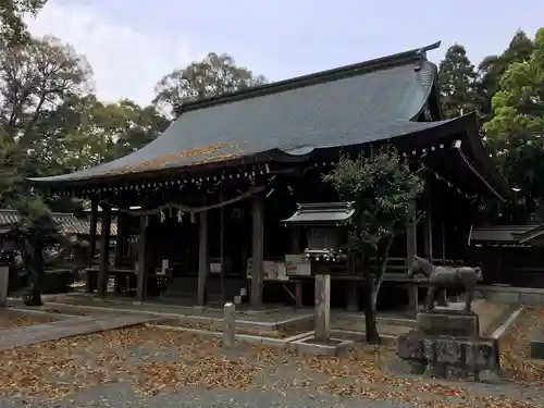 千栗八幡宮の本殿