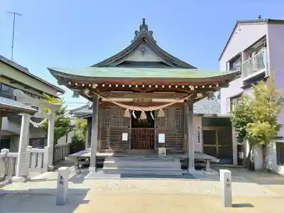 秋葉神社（六舗）の本殿・本堂