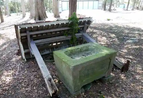 恵庭神社の手水