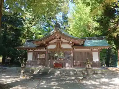 足助神社の本殿・本堂