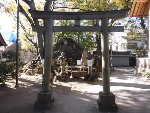 清瀧神社の鳥居