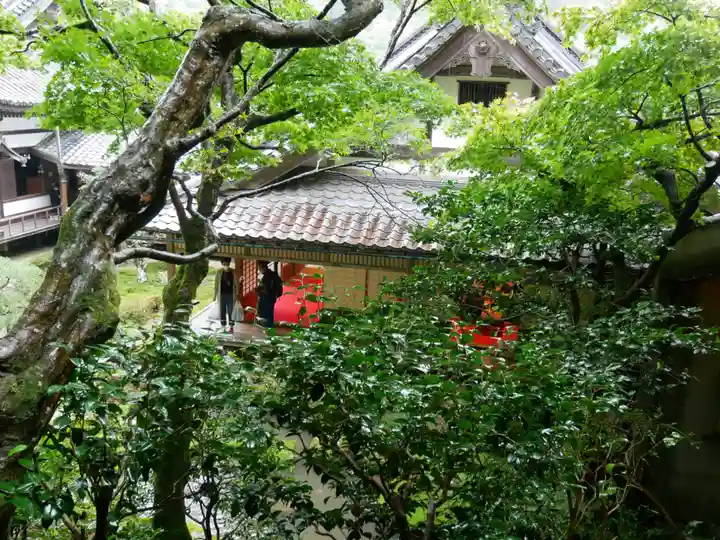 柳谷観音 楊谷寺の景色