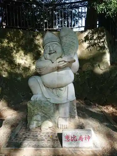 五所神社の像