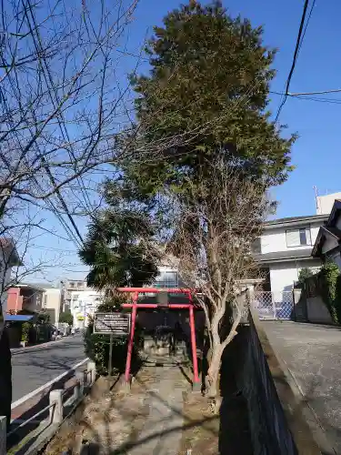 亀の子石神社（亀の子様）の鳥居