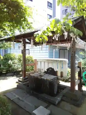 高輪神社の手水舎