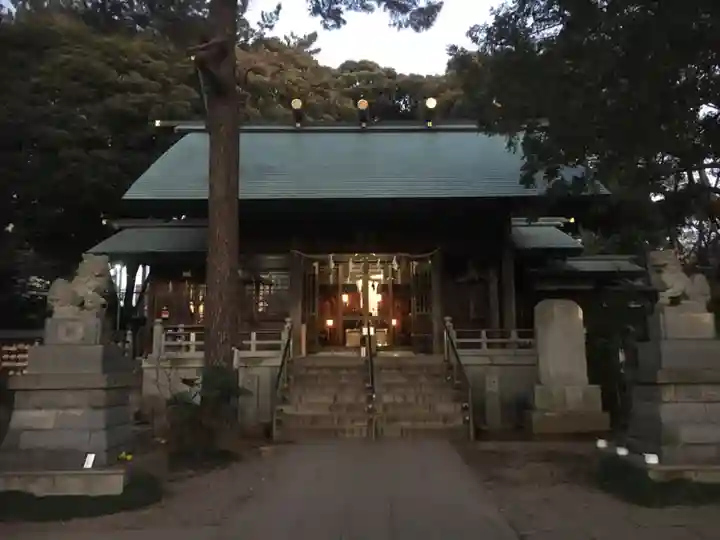 用賀神社の本殿・本堂