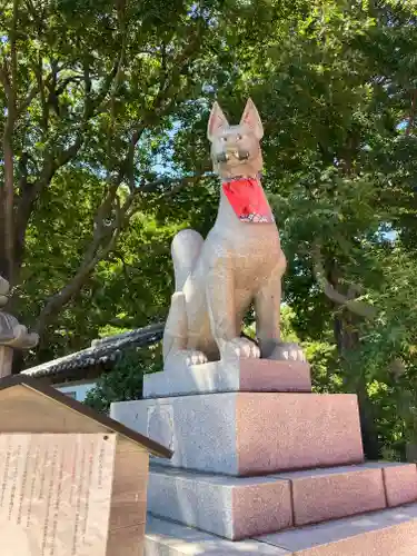 海山道神社の狛犬