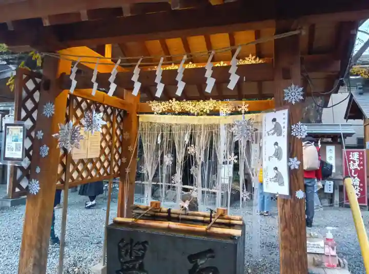 川越熊野神社の手水舎