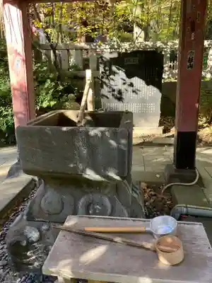 芝東照宮の手水舎