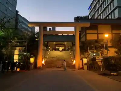 芝大神宮の鳥居