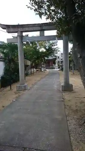 田尻日枝神社の鳥居