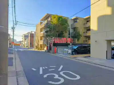 嶋川稲荷社の周辺