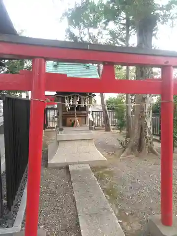 坂戸御嶽神社の鳥居