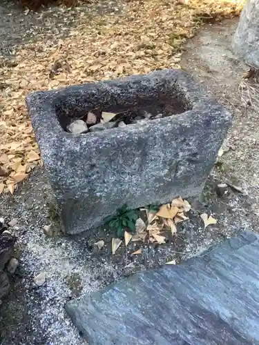 稲荷社（十一屋）の手水舎