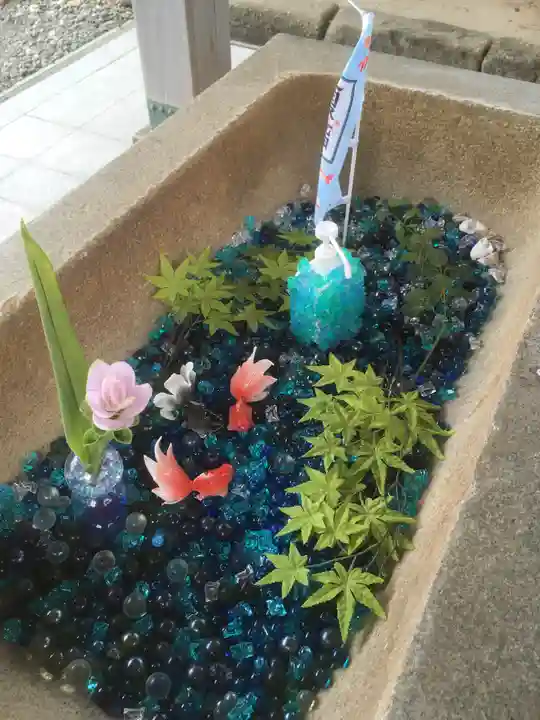 森戸大明神(森戸神社)の手水舎