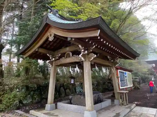 富士山東口本宮 冨士浅間神社の手水