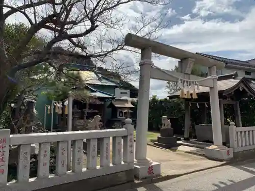 御嶽神社の鳥居