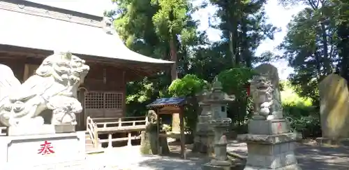 網戸神社の狛犬