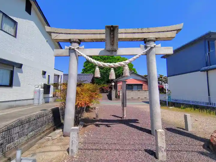 天宮神社(東野町)の鳥居