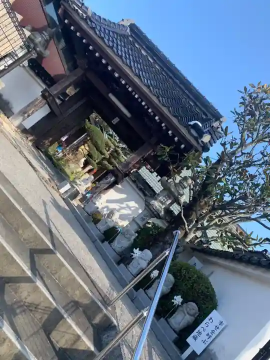 海善寺の山門・神門