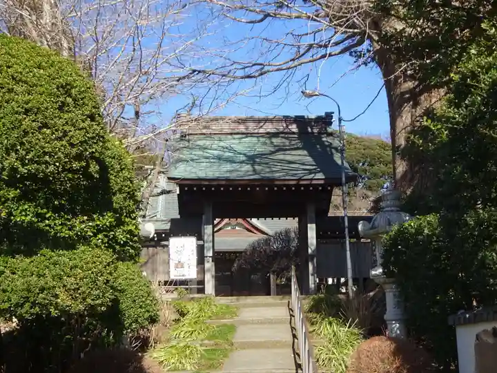 東泉寺の山門・神門