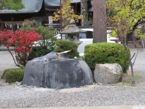 飛騨天満宮の手水