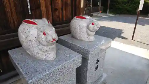 三尾神社の狛犬