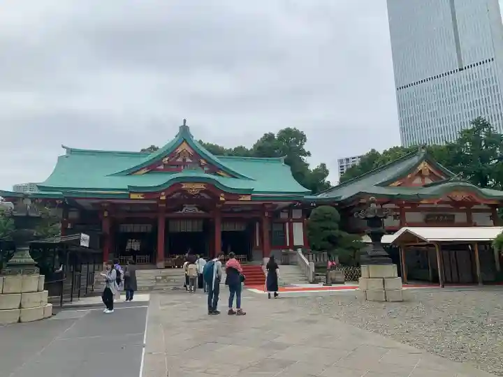 日枝神社の本殿・本堂