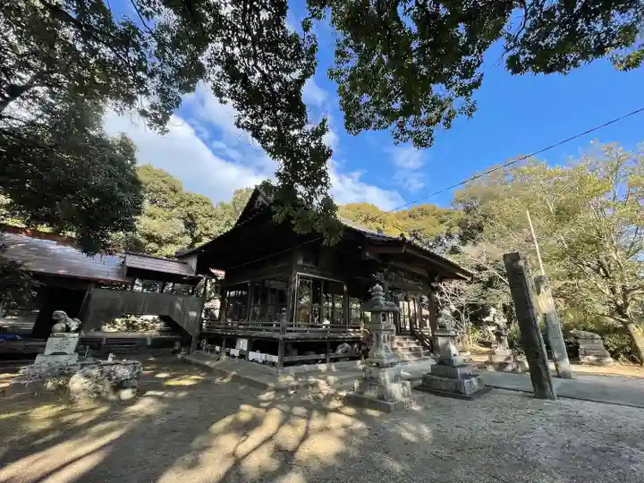 大野八幡神社の本殿・本堂