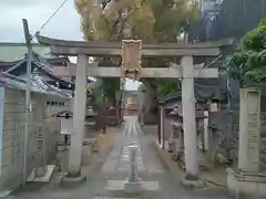 阿倍王子神社の鳥居